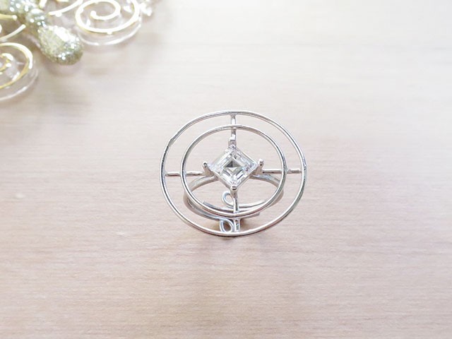 【受注生産】雪の結晶 リング ジルコニア RG0207-S