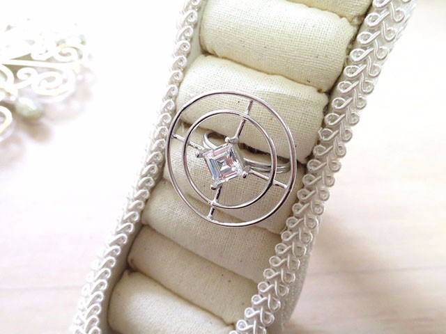 【受注生産】雪の結晶 リング ジルコニア RG0207-S