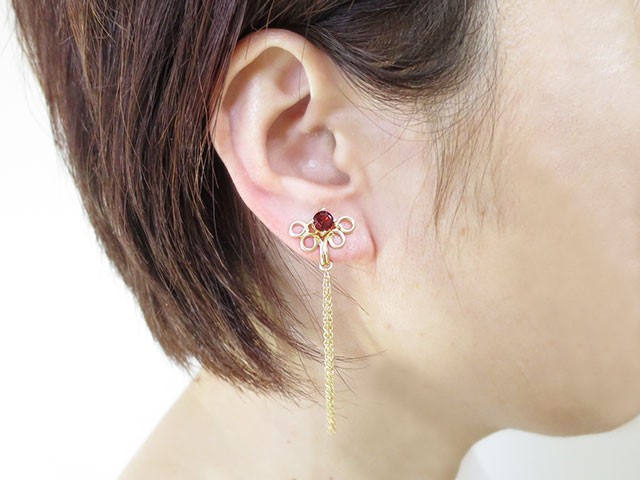 【受注生産】ダリアロング イヤープット Dahlia Long EP0172-G