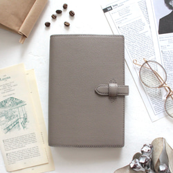 システム手帳カバーM6 ゴールドリング ＊受注制作 システム手帳カバーM6 ゴールドリング ＊受注制作 M6 グローブレザー