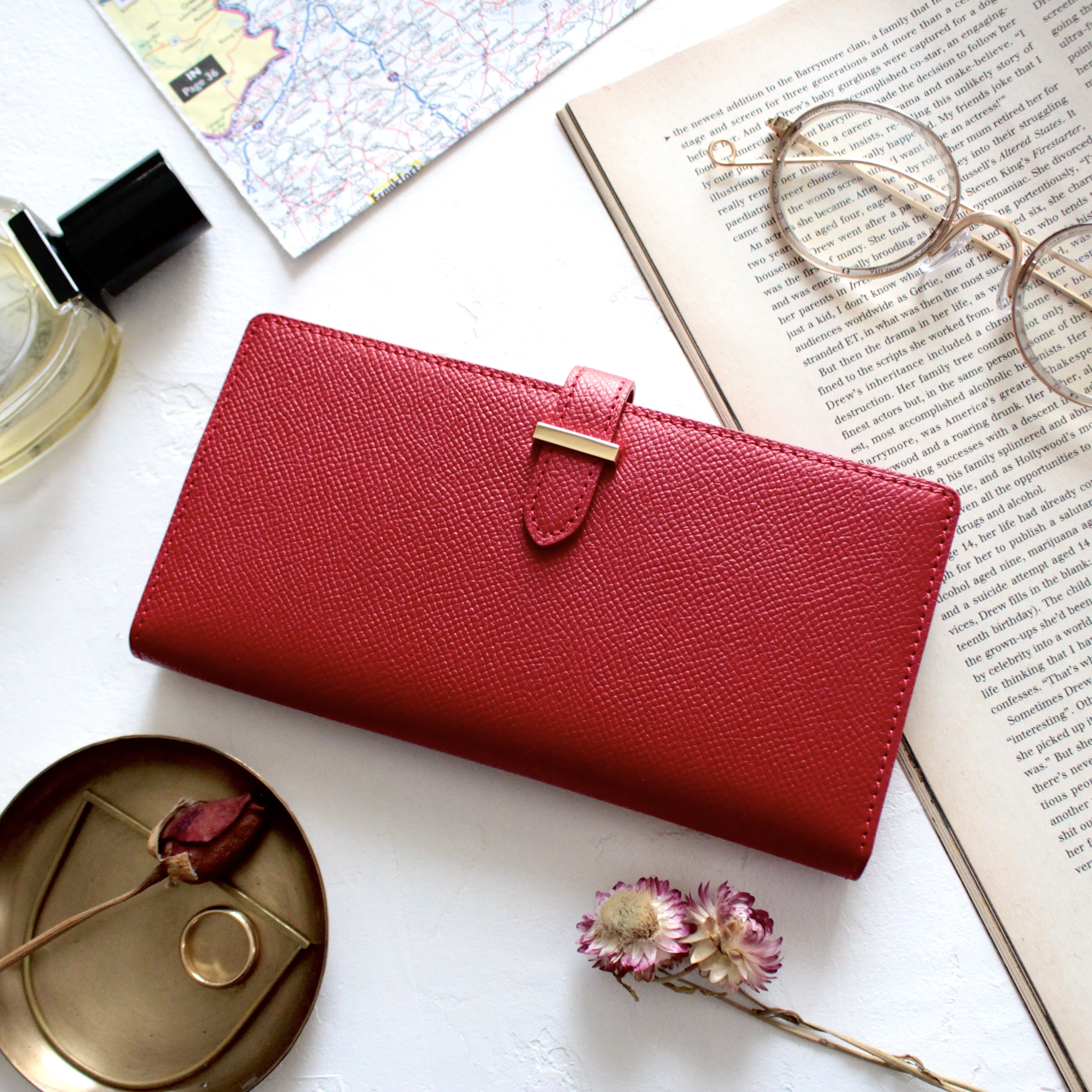 【 受注製作 】スリムロングウォレット