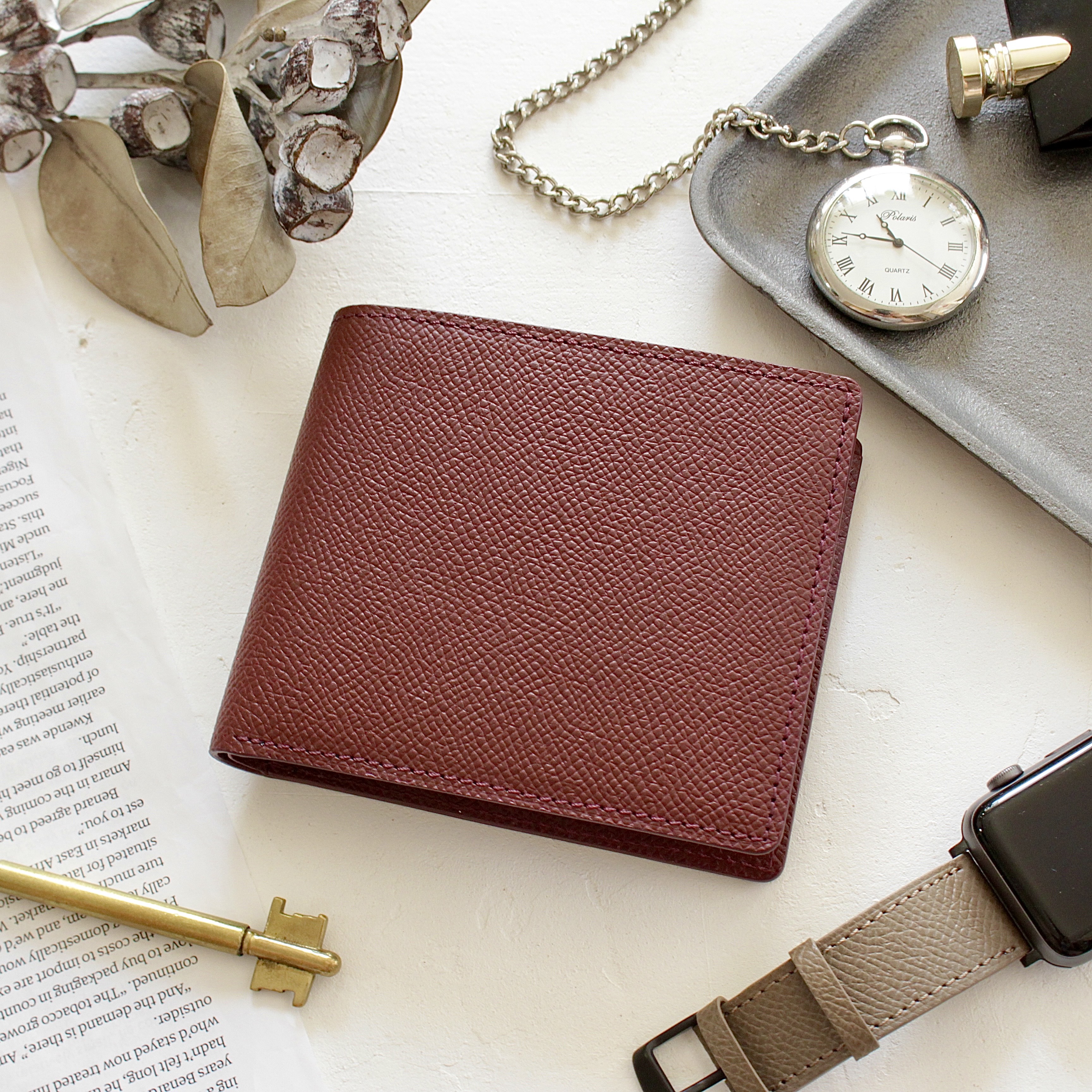 【 受注製作 】二つ折り札入れ