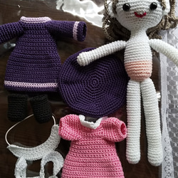 着せ替え編みぐるみ人形 3枚目の画像