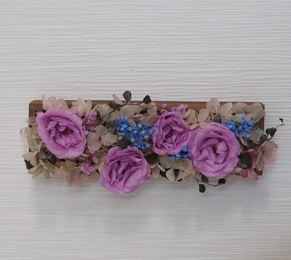 「野ばら」Lilac◆香りと楽しむアンティーク・フラワーＢＯＸ 6枚目の画像