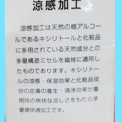 ☆涼感加工☆手刺繍のマスク 4枚目の画像