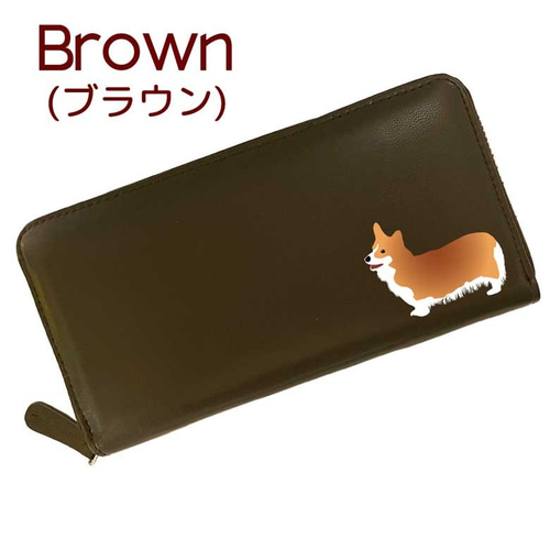 レザークラフト長財布　コーギー 新入荷♡コーギー 長財布 長財布 cocotte-coco 通販 15211318