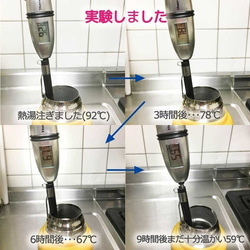 【 セキセイインコ 】 ステンレスボトル マグボトル ボトル 水筒 魔法瓶 保温 保冷 ステンレス 280ml 7枚目の画像