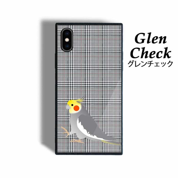 オカメインコ 強化ガラス iPhone 耐衝撃 ケース スマホケース スマホカバー TPU バックカバー 10枚目の画像