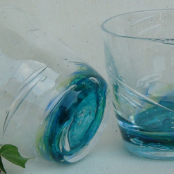 手づくりガラス　ミナモ　グラス 3枚目の画像