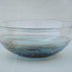 手づくりガラス　水の環　ボール（M） 4枚目の画像