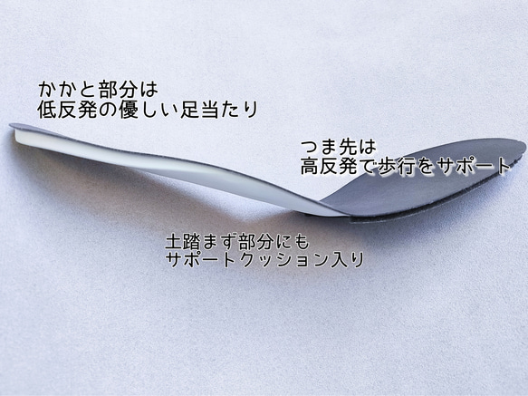 もうこれしか履けない♪♪柔らかい足入れでずっと快適♪晴雨兼用で雨でも安心♪ベルト付きで楽々走れる♪日本製 10枚目の画像