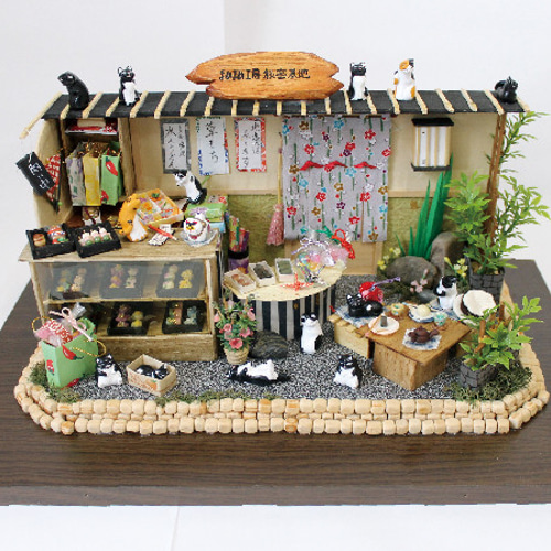 Yahoo!オークション - ミニチュアハウス 和菓子屋さん