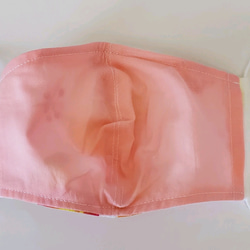 ✰︎和柄 おしゃれ✰︎ Wガーゼ 立体 夏用 布マスク ノーズフィッター　フィルターポケット付き 2枚目の画像