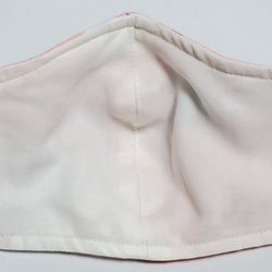 ✰︎和柄✰︎抗菌防臭加工Wガーゼ使用 立体 綿100％ 夏用布マスク 耳ゴム ノーズフィッター フィルターポケット付き 2枚目の画像