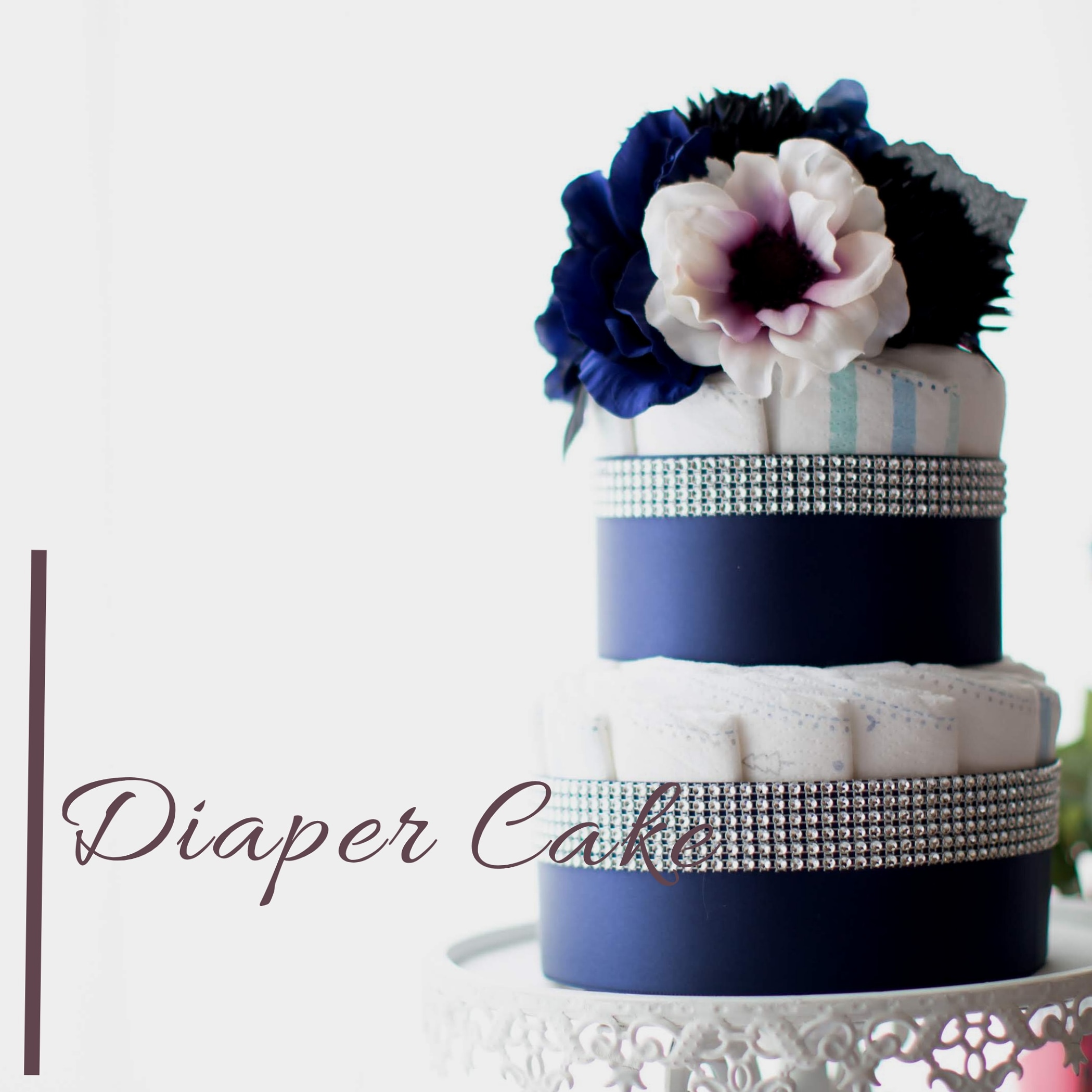 ママが幸せになる！ダイパーケーキ(おむつケーキ) 出産祝い 産休祝い ハーフバースデー