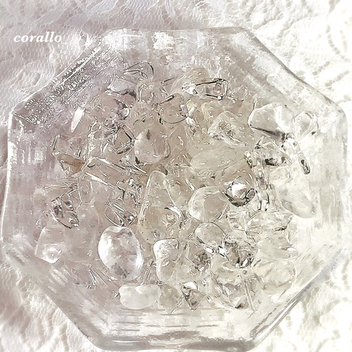 ヒマラヤ水晶 さざれ石(大粒) 100g 天然石 corallo______ 通販 ヒマラヤ水晶 さざれ石(大粒) 100g 天然石 corallo______ 通販
