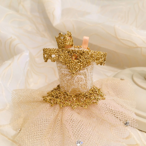 misen2014様専用♡バレエ 手作り ミニ チュチュ チャーム ミニチュア