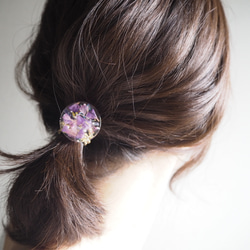 スターチスのレジンヘアゴム ヘアゴム Daisy* 通販 5784863｜Creema