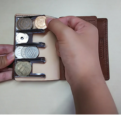 コインキャッチャー・マネークリップを使ったコンパクト財布 3枚目の画像