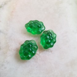 ヴィンテージ サフィリーン ルース ビーズ Perles de fleurs