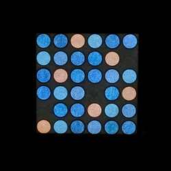 【受注製作】テーブルライト　Circle aggregate -Blue- 　■□基本送料無料□■ 3枚目の画像