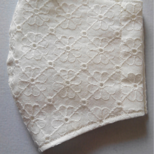 刺繍レースマスク 3枚セット 布マスク まつこのお店 通販