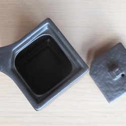 角型醤油差し・ミニ　狭口　ミルクポット　モノトーン　おうちカフェ 7枚目の画像