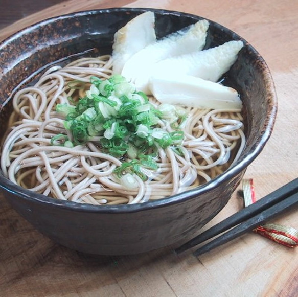 【麦山窯】　ろくべ型どんぶり　　おうちカフェ 1枚目の画像