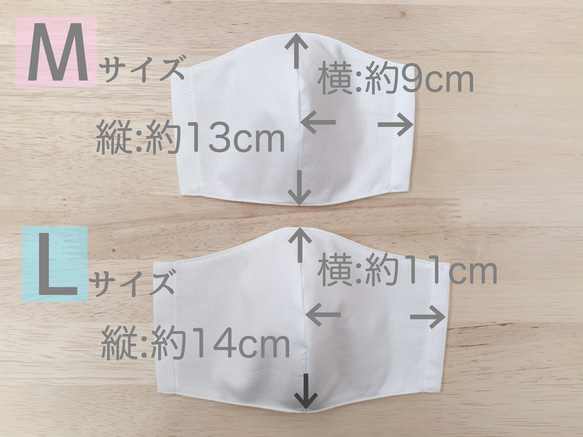 布マスク　立体マスク　4重　ダブルガーゼ使用 ホワイト無地  単品　【1〜2日以内に発送】 3枚目の画像