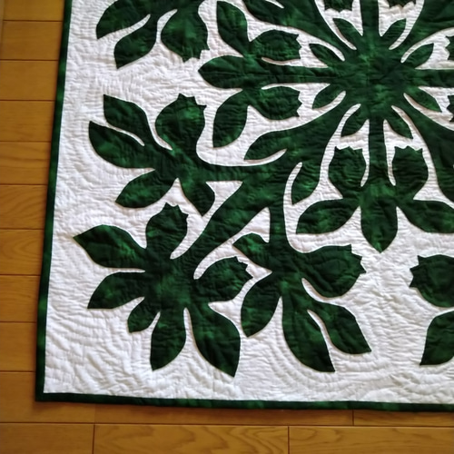 ハワイアンキルトタペストリー タペストリー・壁掛け ししまる