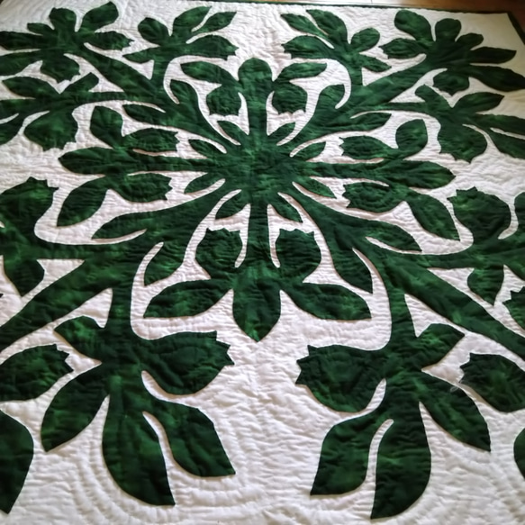 ハワイアンキルトタペストリー ハワイアンキルトタペストリー（手縫い） G1379341192(10500円)