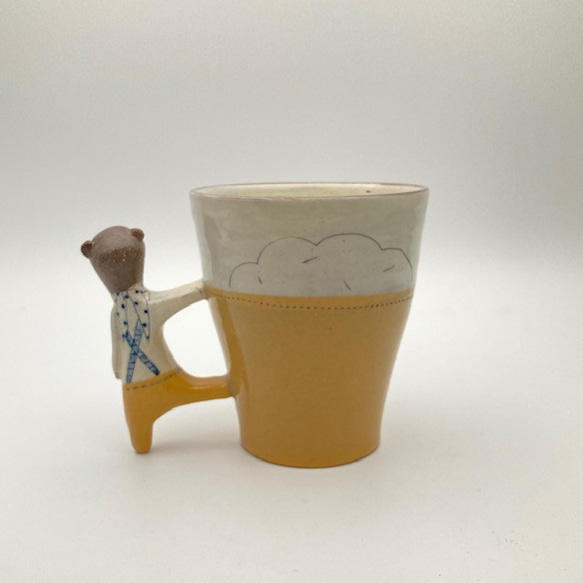 茶くま マグカップ　2-2 3枚目の画像