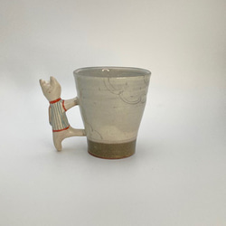 動物マグカップ・うさぎ　10-2 3枚目の画像