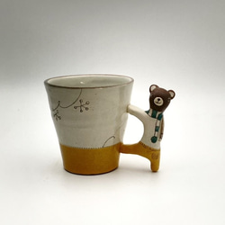 マグカップ・マフラー茶くま　12-4 1枚目の画像