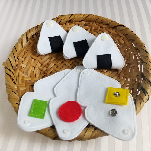 プレゼントに☆人気☆オーダーページ☆フェルトおにぎり知育玩具