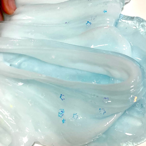 ハンドメイド スライム ポッピングブルー おもちゃ・人形 ORANGE