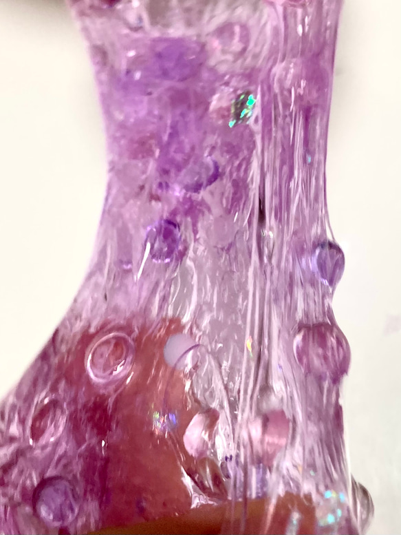 ハンドメイド  スライム　紫陽花 7枚目の画像