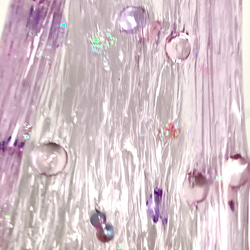 ハンドメイド  スライム　紫陽花 8枚目の画像