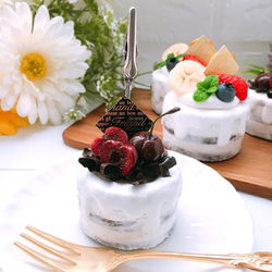 フォレノワール ネイキッドケーキ ブラックチェリーのケーキ メモ