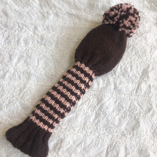 ハンドメイド　ゴルフクラブ用ヘッドカバー【フラワー】 ハンドメイド ゴルフクラブ用ヘッドカバー【フラワー】