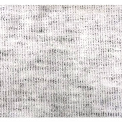 変り織コットンニット／ルーズワッチキャップ(ゆったり)◆杢ライトグレー 4枚目の画像