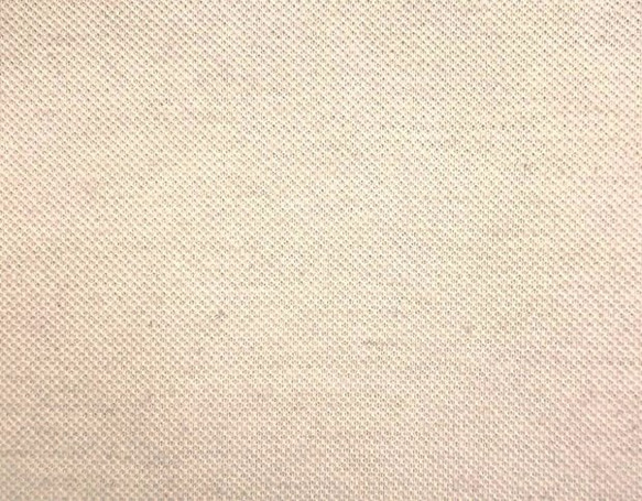 鹿の子織コットンニット[綿カス入り]／ルーズワッチキャップ(ゆったり)◆ナチュラル 6枚目の画像