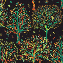 Liberty：The artist's tree   フレンチスリーブブラウス 4枚目の画像