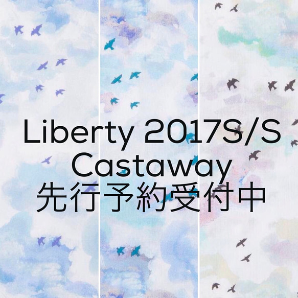 LIBERTY 2017S / S CASTAWAY前接受現在 第1張的照片