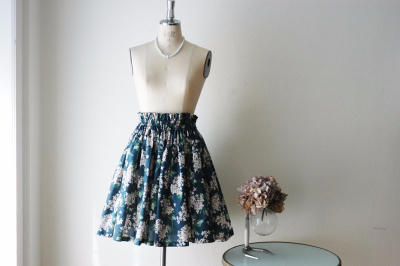 Liberty:Lilac  チュチュみたいなギャザースカート