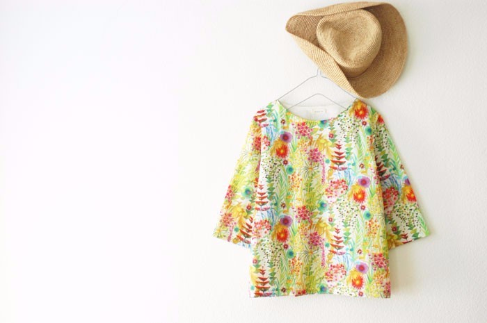 Liberty:Tresco シンプルブラウス