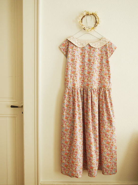 2019S/S Liberty: floral waltz    クラシックワンピース 2枚目の画像