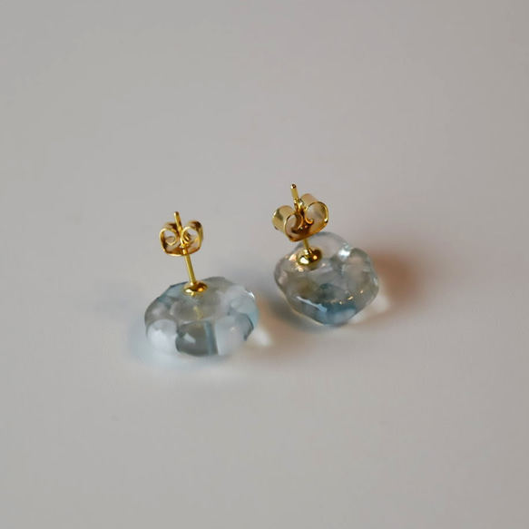 glass mini flower pierce 3枚目の画像