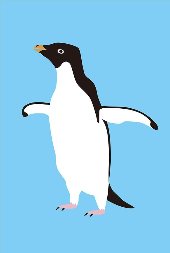 ペンギン先輩のカード6枚セット 2枚目の画像