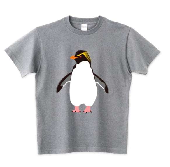 イワトビペンギンTシャツ［男女兼用タイプ］ 3枚目の画像